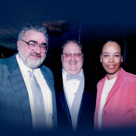 Attorneys Howard Schwartz, Allen J. Barkin, and Gail Jean Hann Mitchell